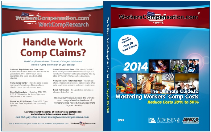 Customized Workers Comp Book Cover for WorkersCompensation.com