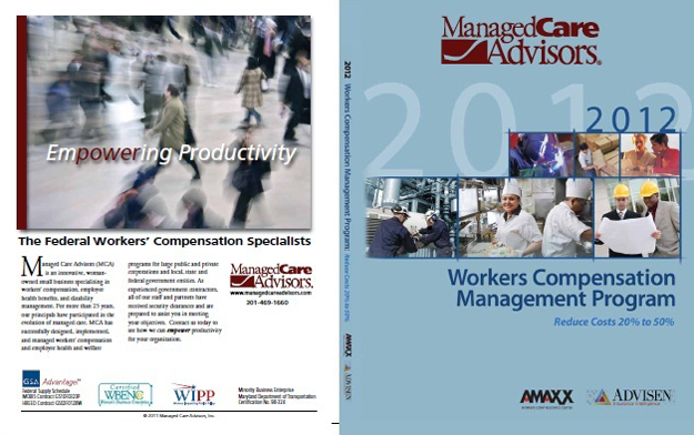 Workers Comp Book Custom Cover for Managed Care Advisors